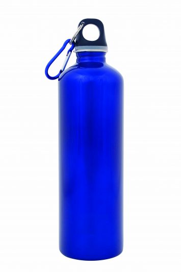Blue Stainless Steel Drinking Bottle